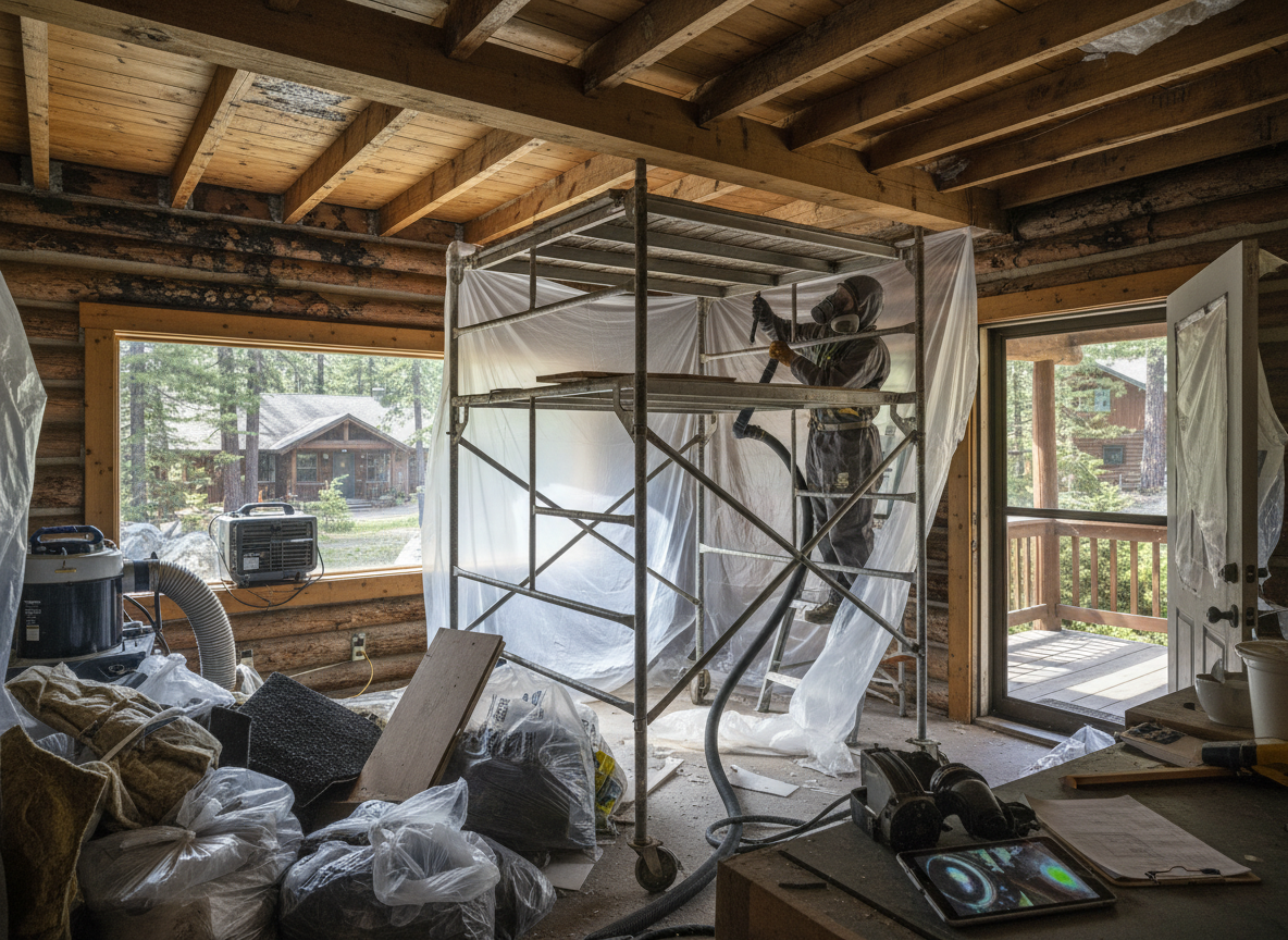 Cost Factors for Mold Removal in Cedar Glen Cabins