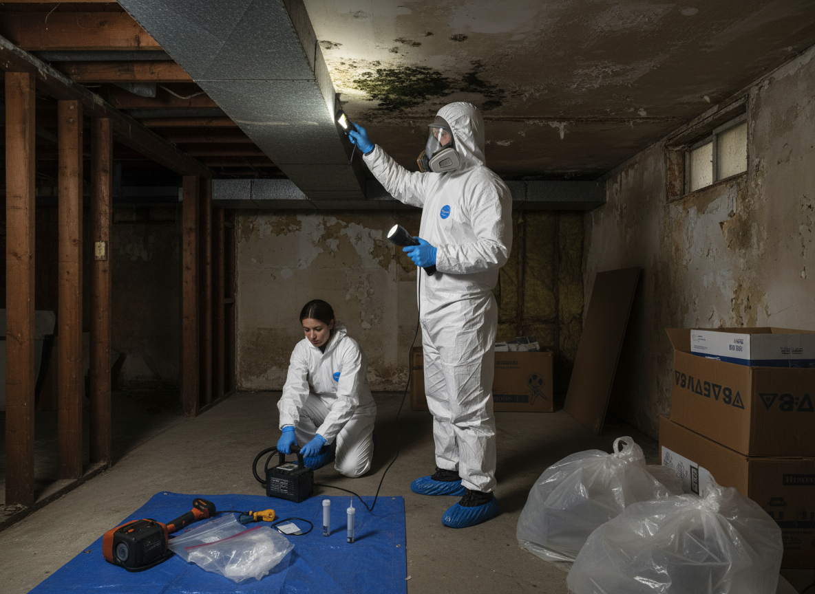 Home Mold Inspection in Cedar Glen, CA
