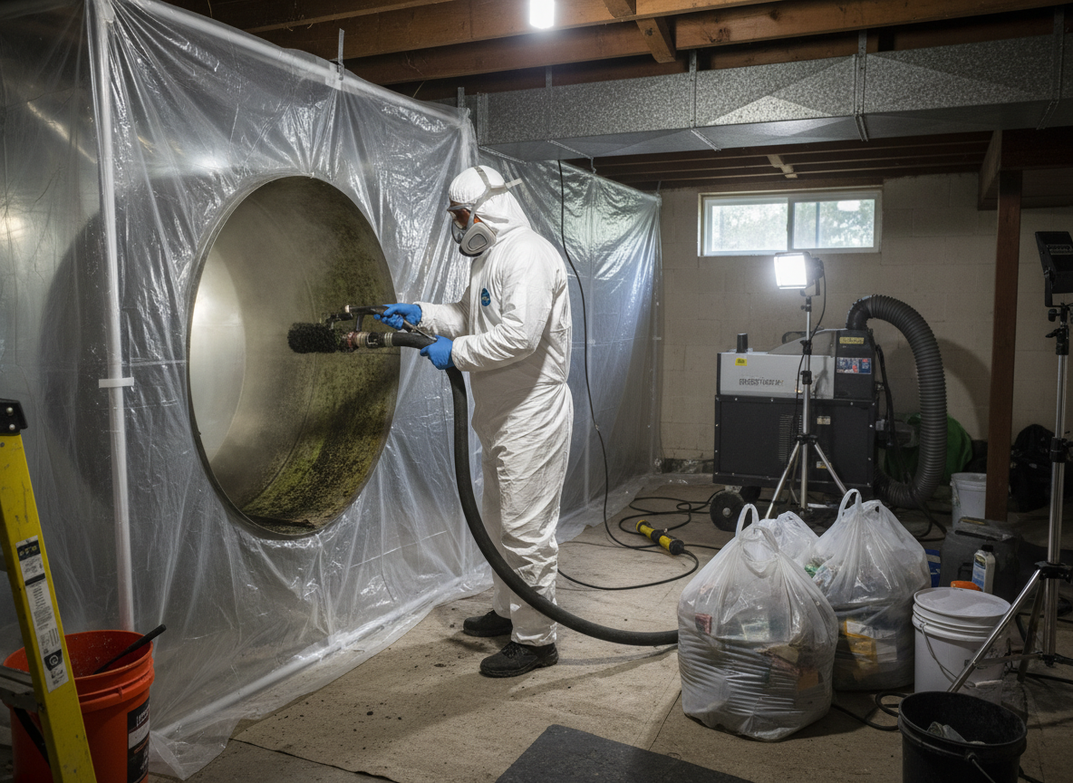 Ventilation Mold Remediation in Cedar Glen, CA